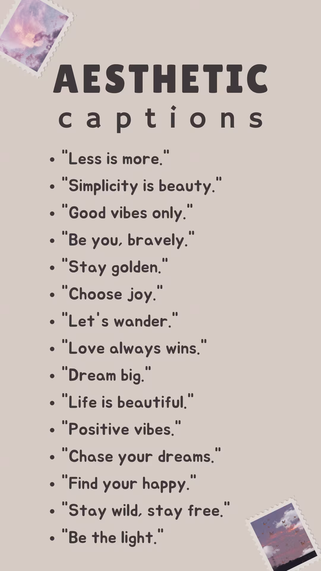 150 Caption Aesthetic Terbaik 2025 Bikin Postinganmu Banjir Like  Komen