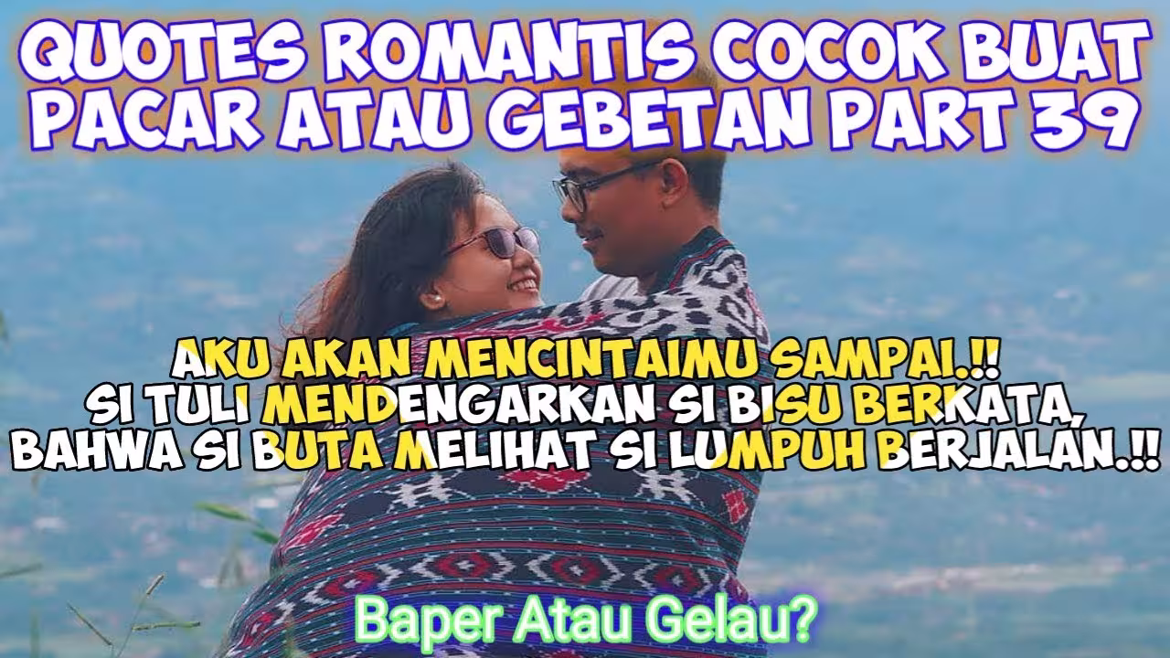 200+ Caption Buat Pacar Tapi Gak Lebay, Bikin Doi Makin Sayang & Anti Cringe 2025 3 200 Caption Buat Pacar Tapi Gak Lebay Bikin Doi Makin Sayang Anti Cringe 2025