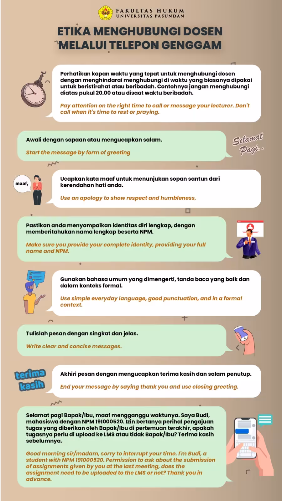 100 KataKata Chat Dosen Pembimbing Sopan  Efektif untuk SkripsiTugas Akhir 2025